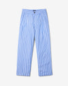 Noah - Poplin Beach Pant - Blue/White - Swatch