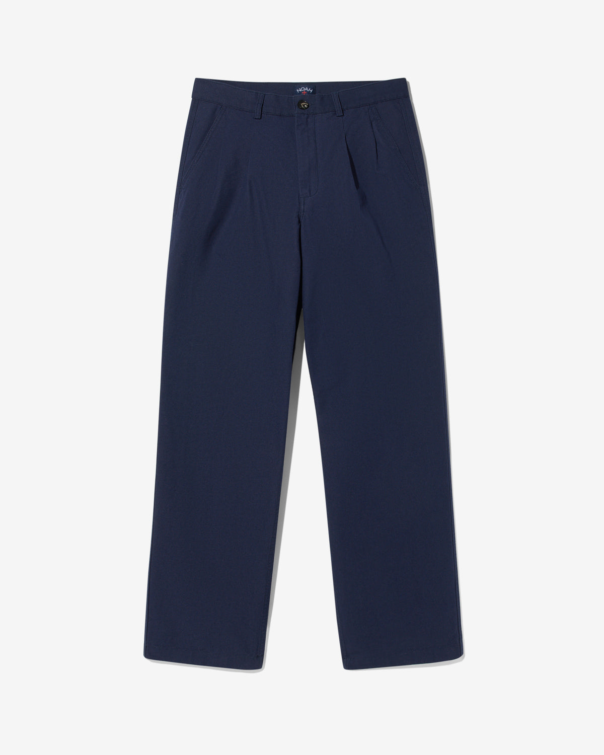 Double-Pleat Cotton Pant