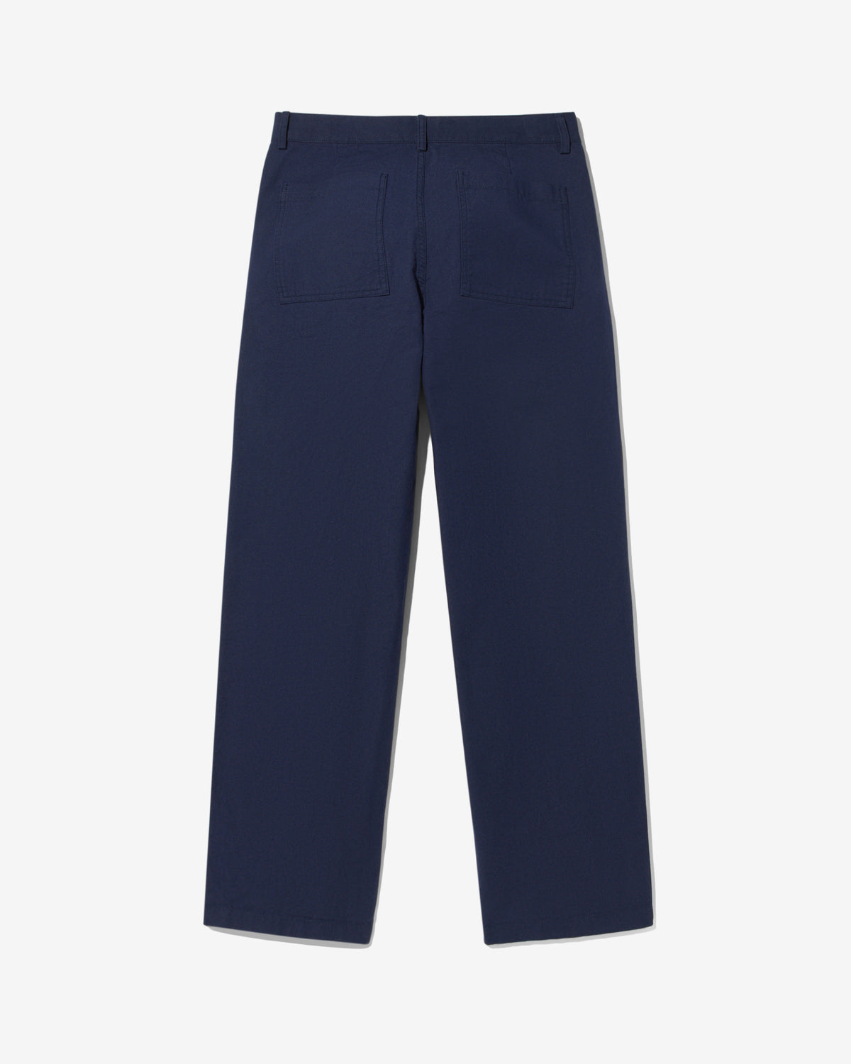 Double-Pleat Cotton Pant