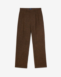 Brown Herringbone