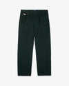 Noah - Brushed Pleated Jean - Green - Swatch