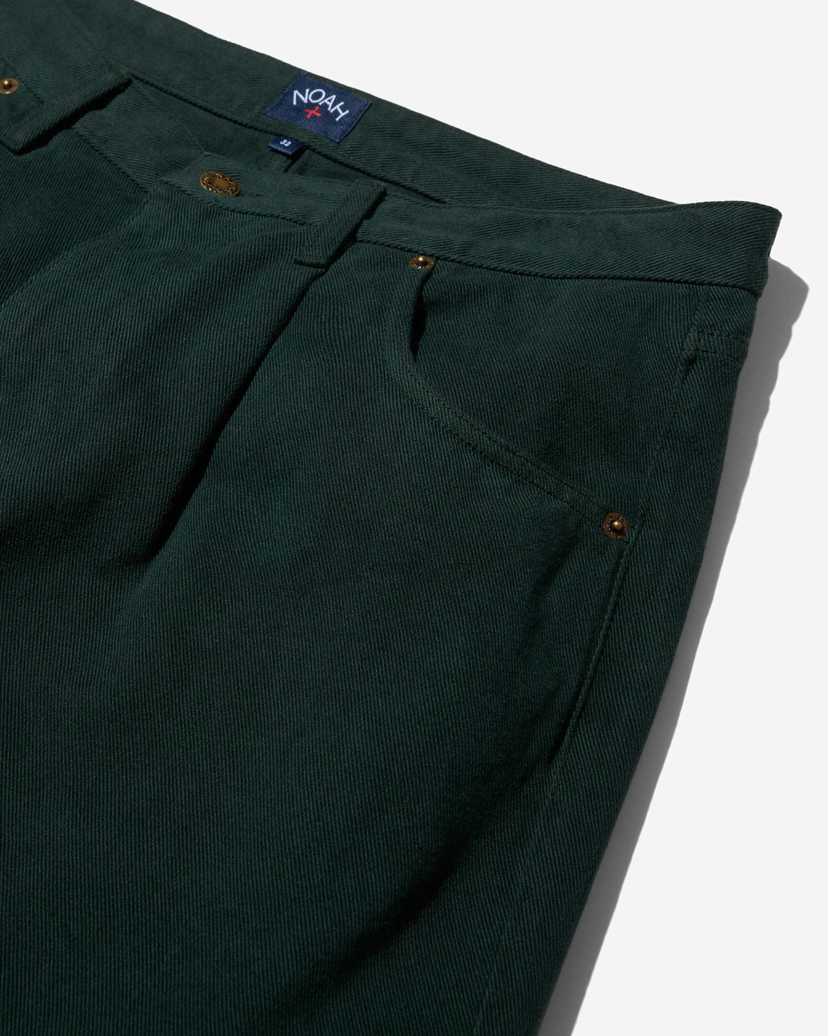 Brushed Pleated Jean