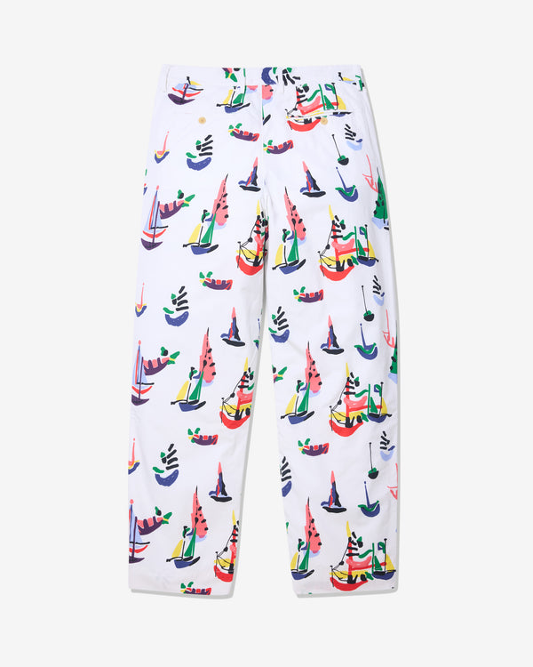 Noah - Sailboat Split Hem Pant - Detail