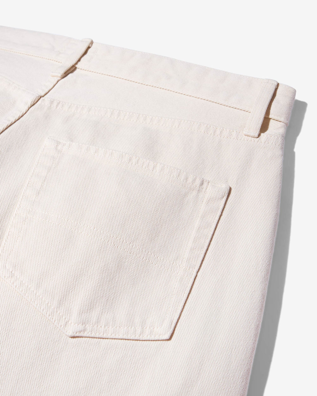 Brushed Pleated Jean