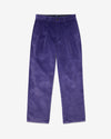 Noah - Double-Pleat Corduroy Pant - Purple - Swatch