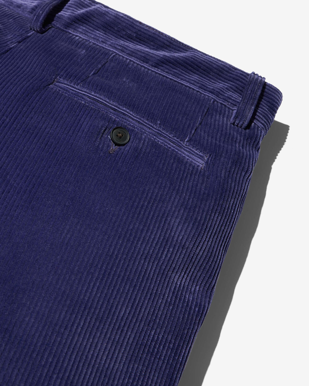 Double-Pleat Corduroy Pant