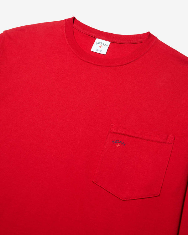 Noah - Long Sleeve Core Pocket Tee - Detail