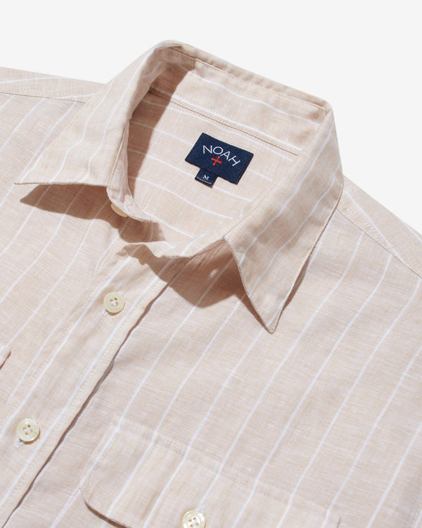 Noah - Relaxed Linen Shirt - Detail