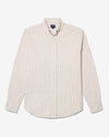 Noah - Oxford Shirt - White / Brown - Swatch