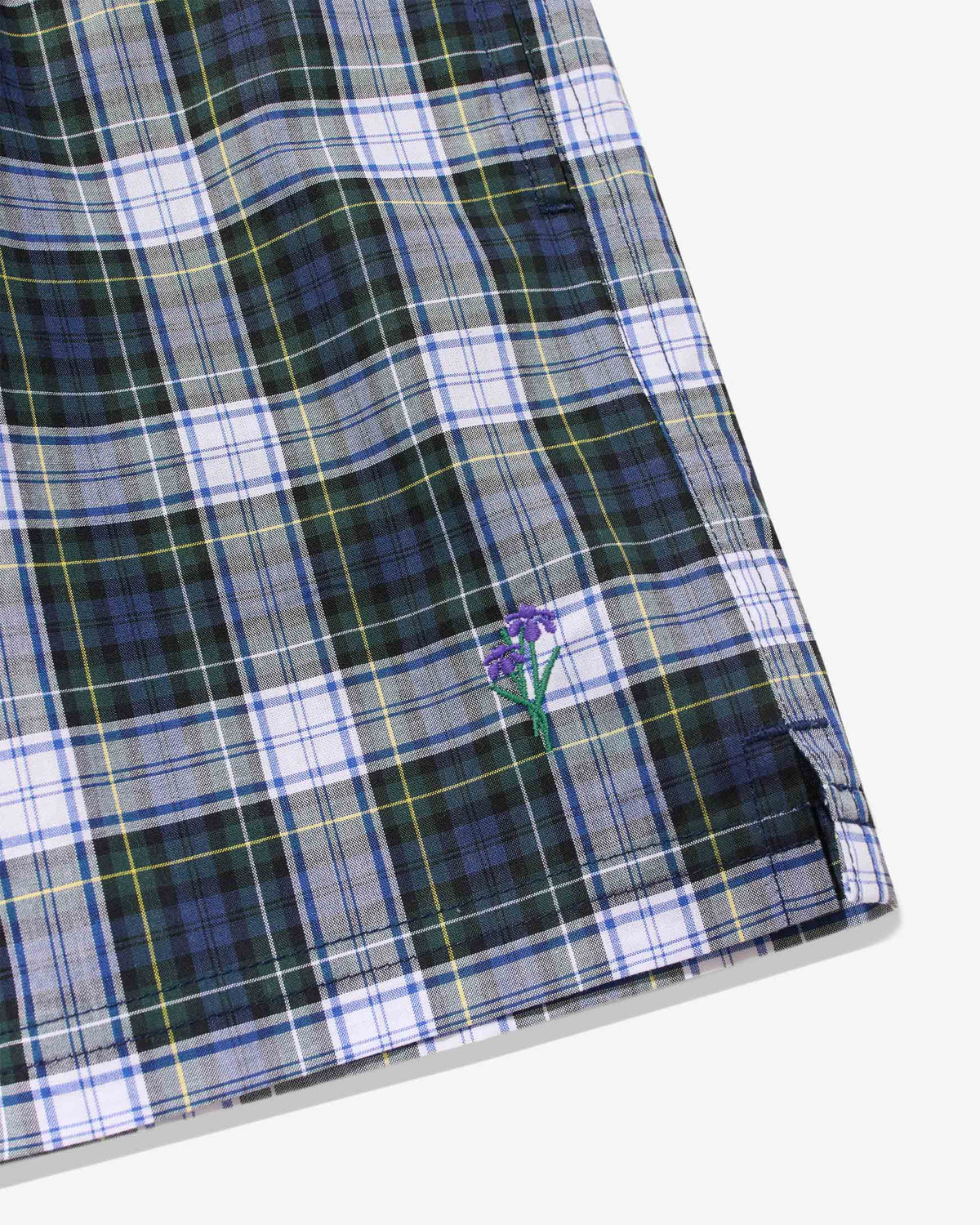 Cotton Tartan Volley Short