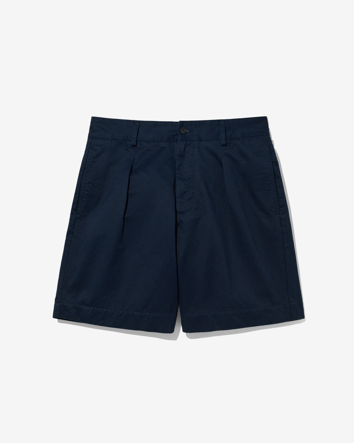 Single-Pleat Baggy Short