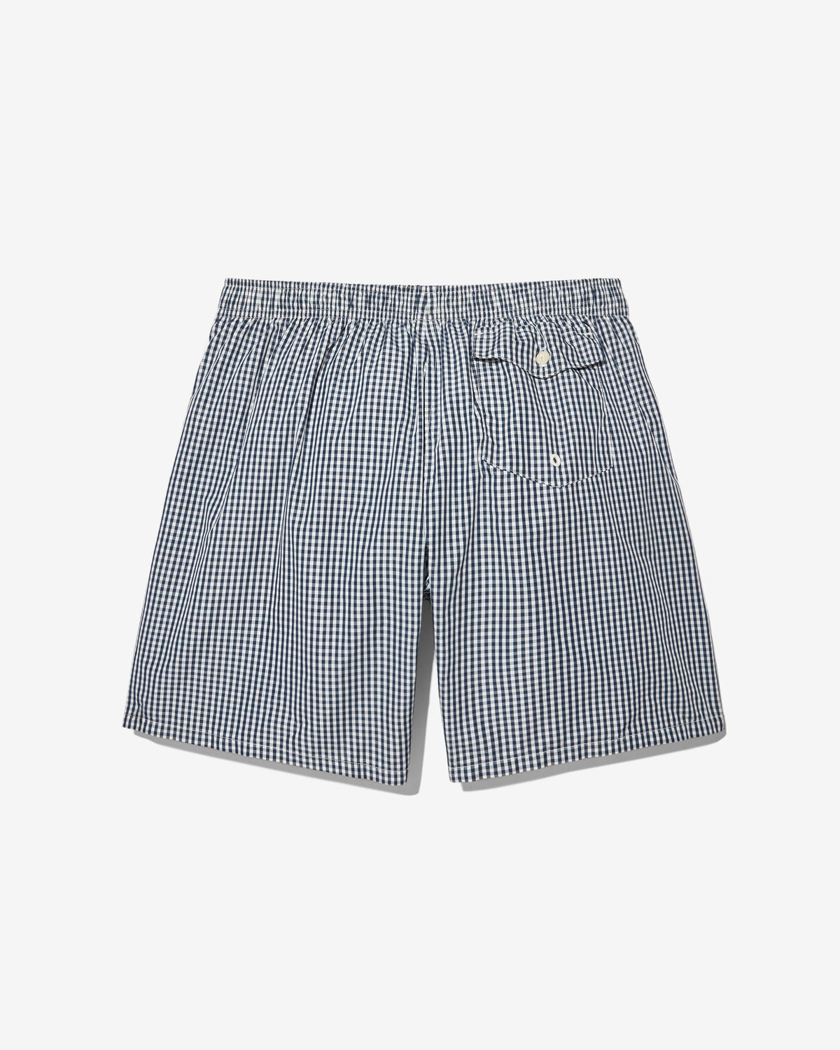 Gingham Swim Trunk