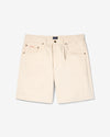 Noah - Pleated Denim Short - Natural - Swatch