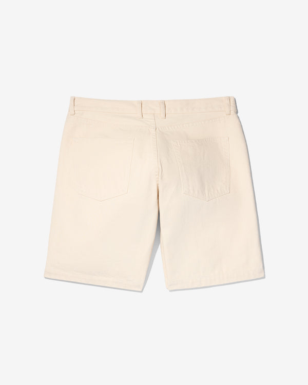 Noah - Pleated Denim Short - Detail