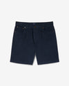 Noah - Brushed Pleated Short - Navy - Swatch
