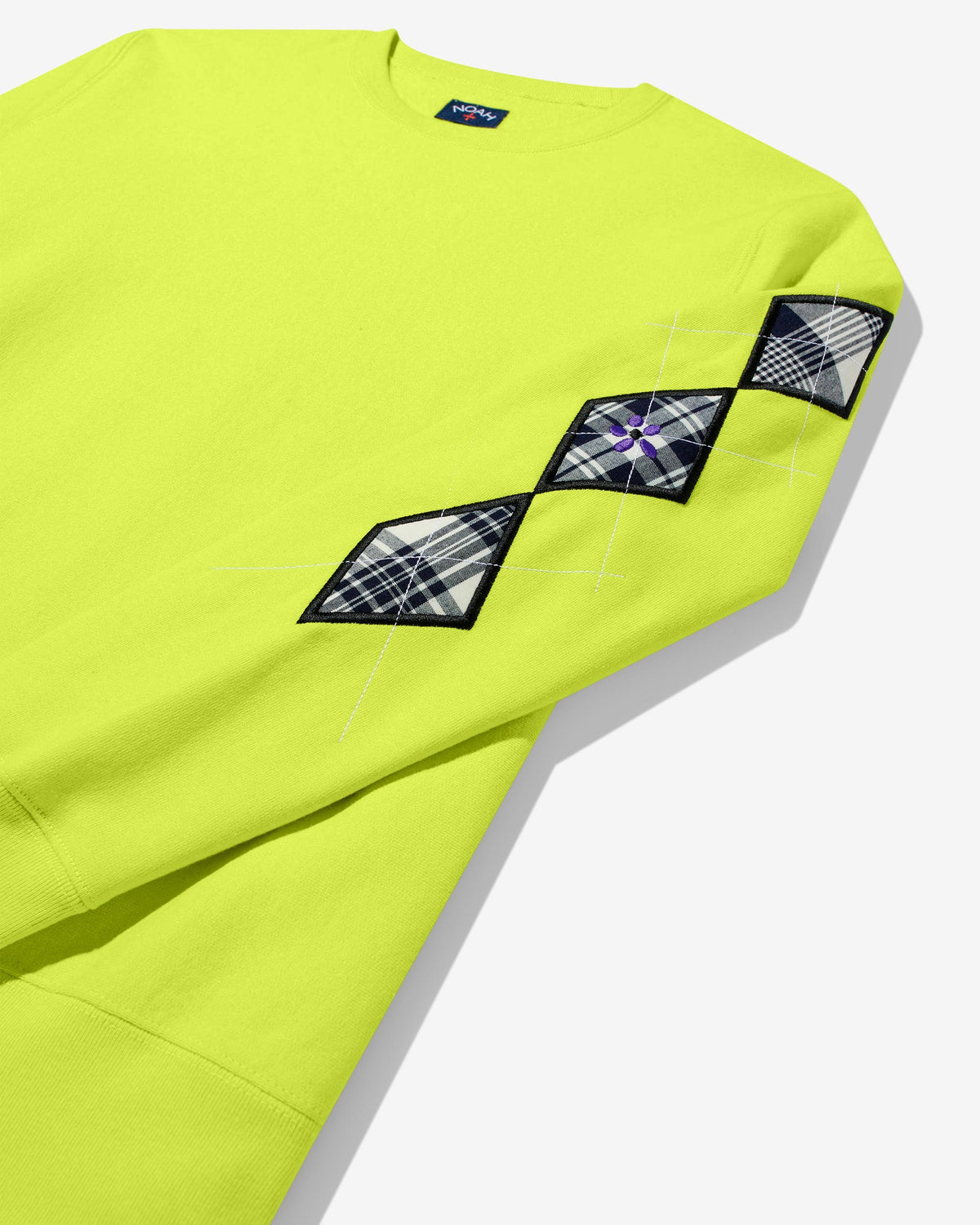 Argyle Appliqué Sweatshirt