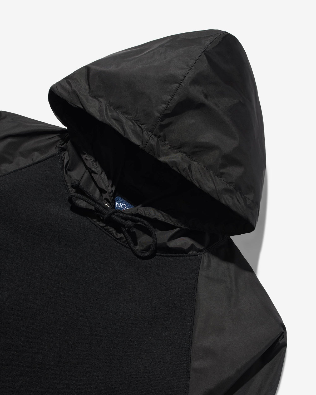 Nylon Combo Hoodie