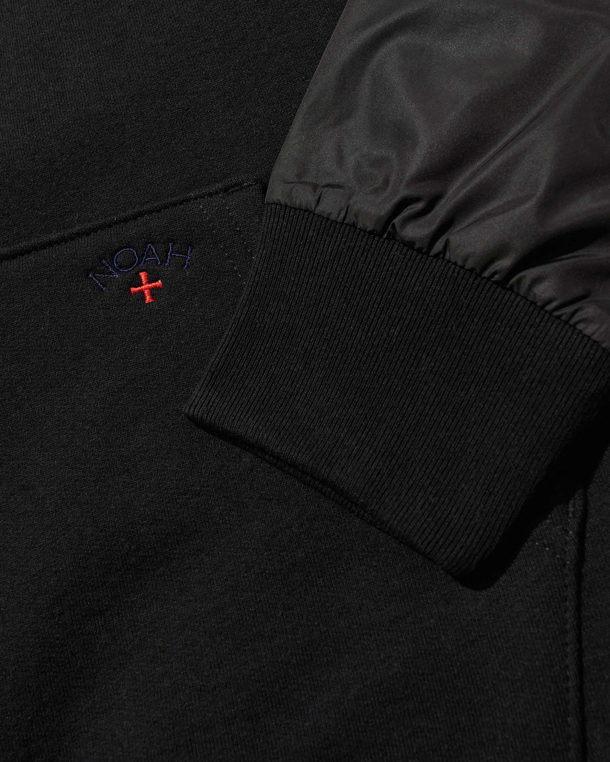 Nylon Combo Hoodie