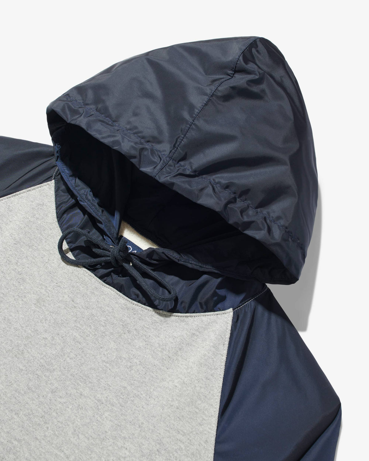 Nylon Combo Hoodie