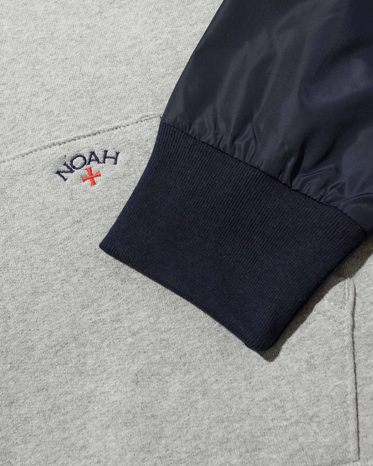 Nylon Combo Hoodie
