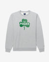Noah - Noah x The Pogues Crewneck - Heather Grey - Swatch