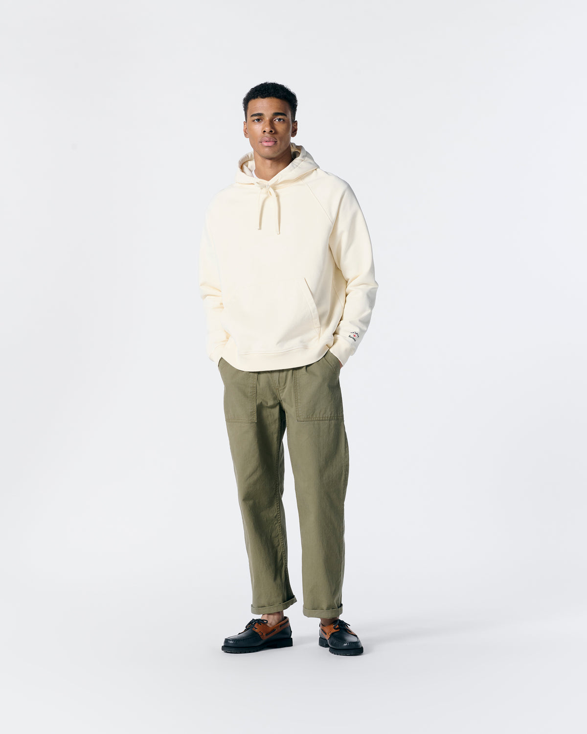 Noah x Barbour Raglan Hoodie