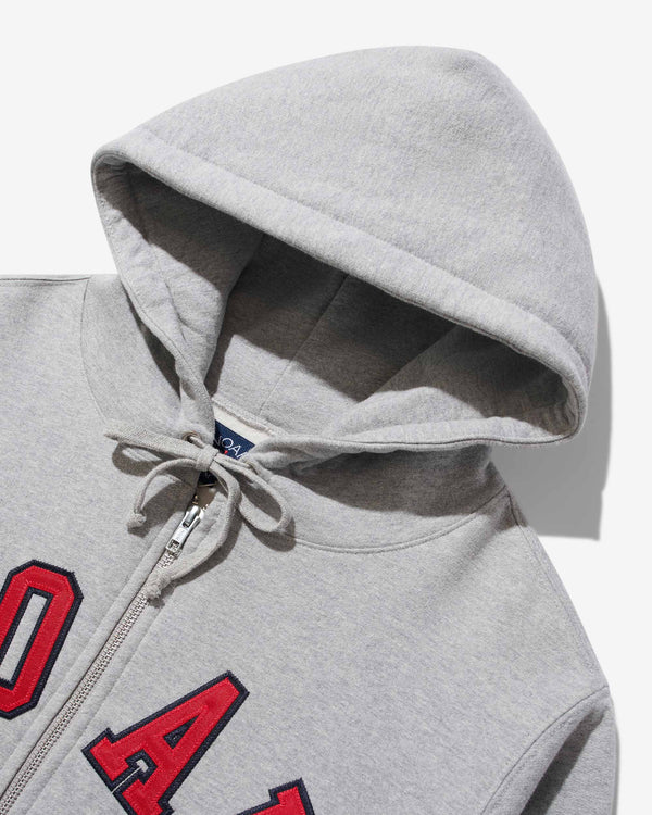 Noah - Arch Appliqué Zip-Up Hoodie - Detail