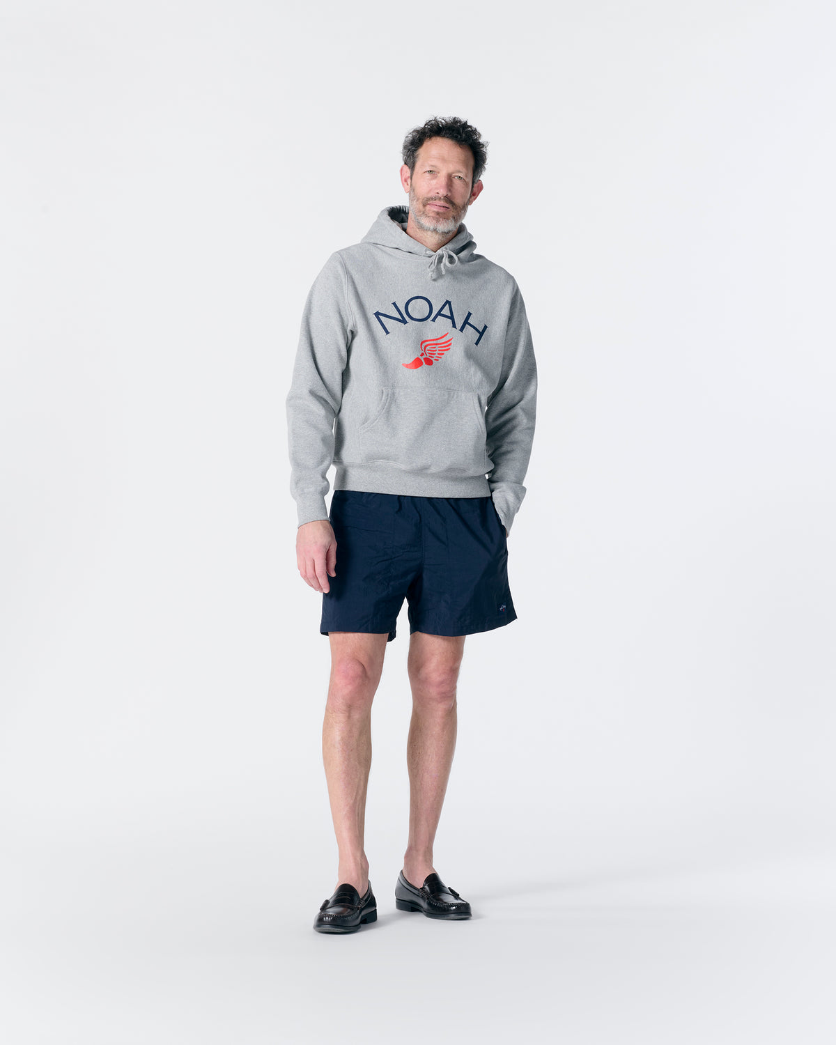 Winged Foot Logo Hoodie