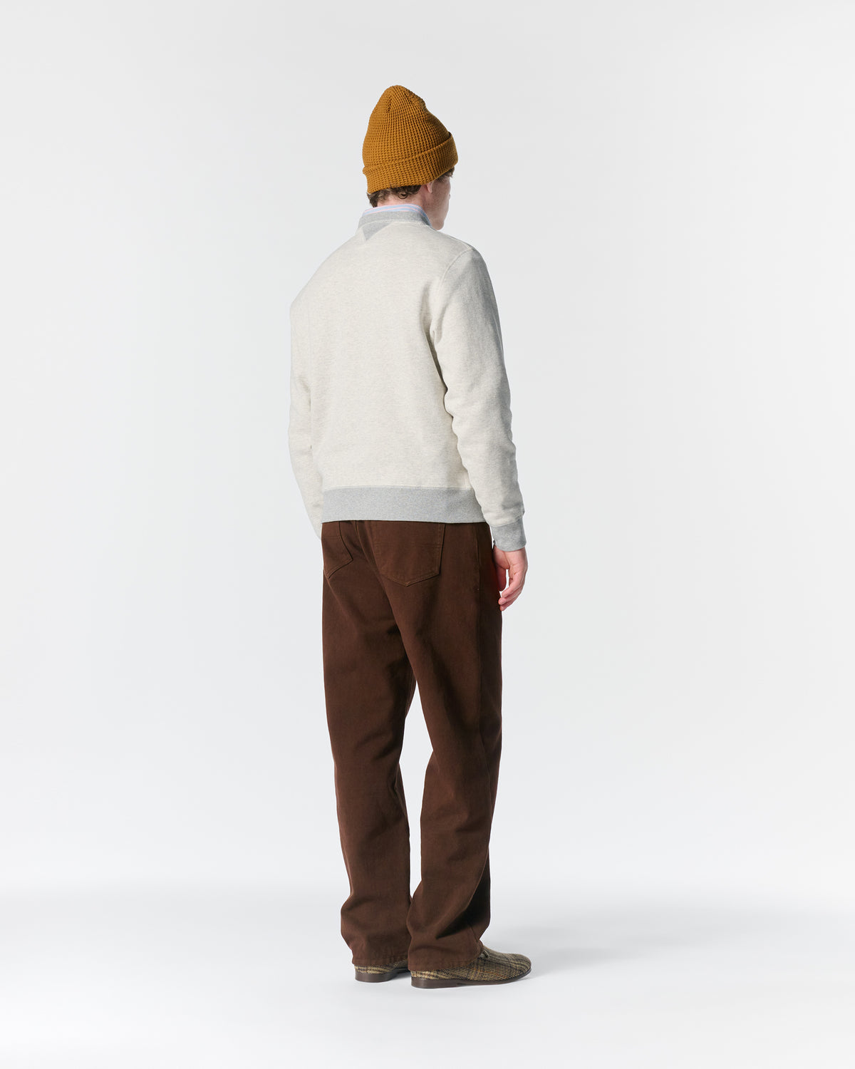 Double V-Notch Crewneck