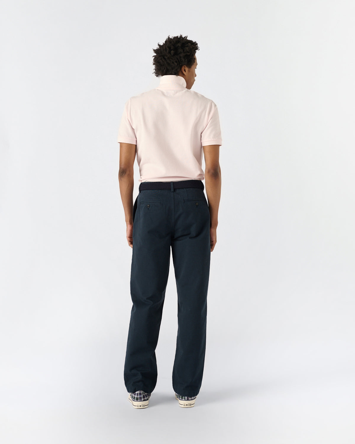 Twill Double-Pleat Pant