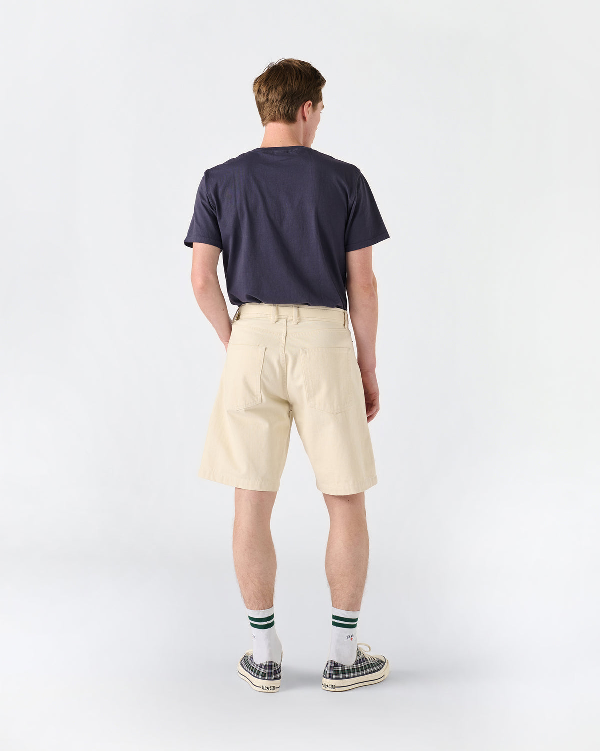 Brushed Pleated Short