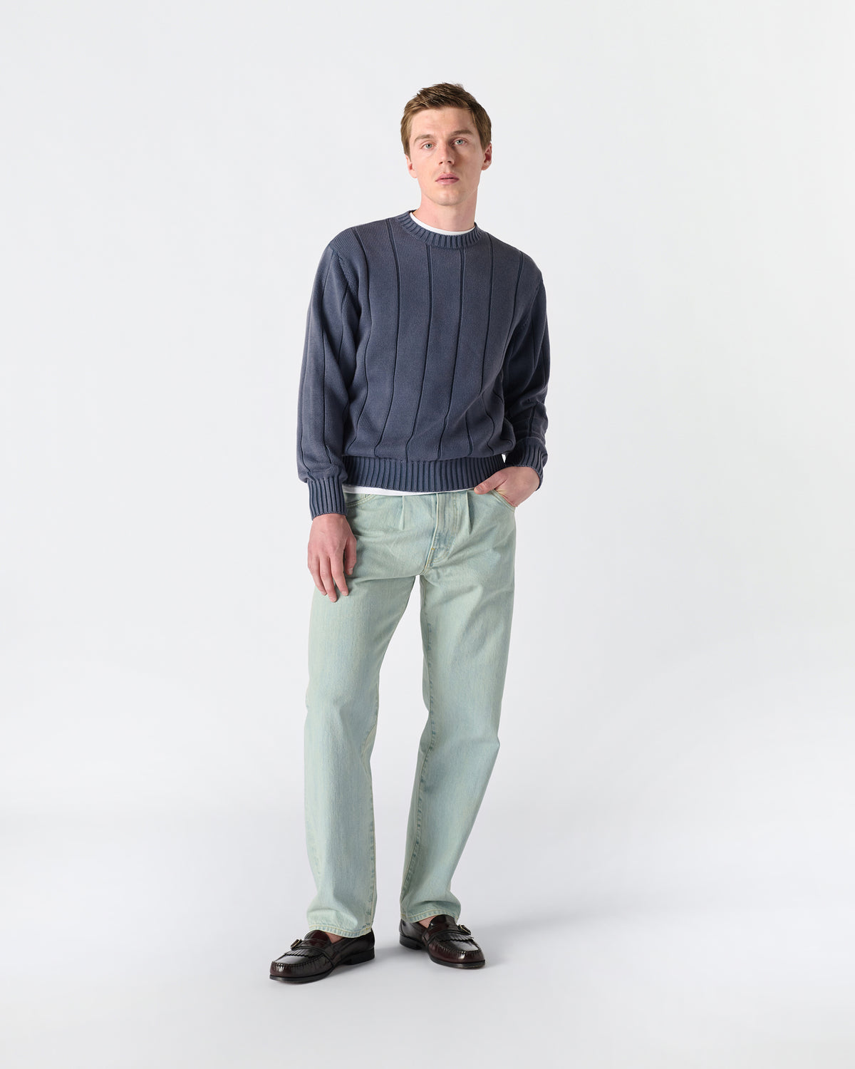 Drop Needle Sweater