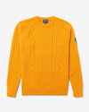 Noah - Fisherman Sweater - Sunflower - Swatch