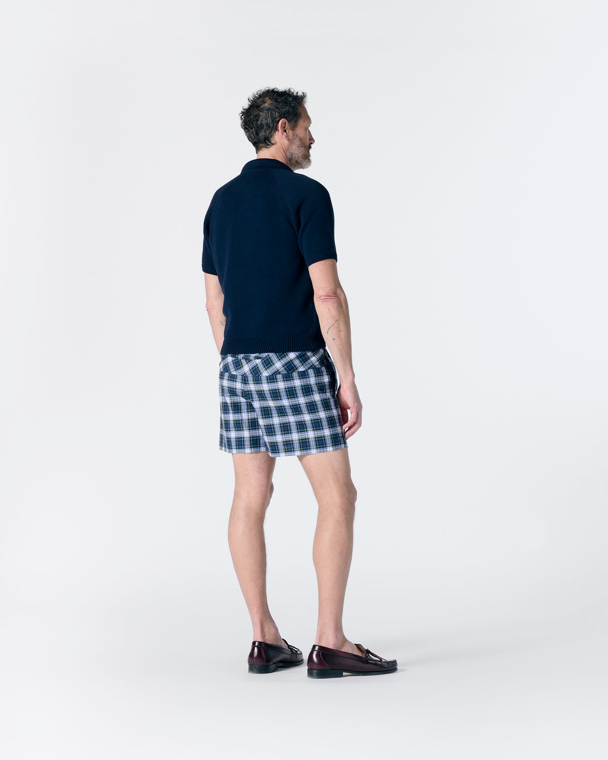 Cotton Tartan Volley Short