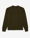 Noah - Classic Shetland Sweater - Pine Shadow - Swatch