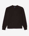 Noah - Classic Shetland Sweater - Midnight - Swatch