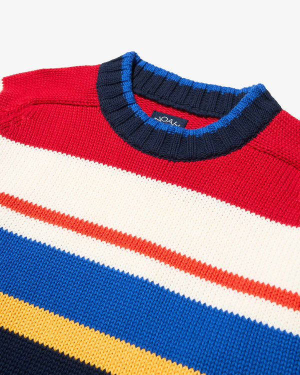 Noah - Striped Cotton Sweater - Detail