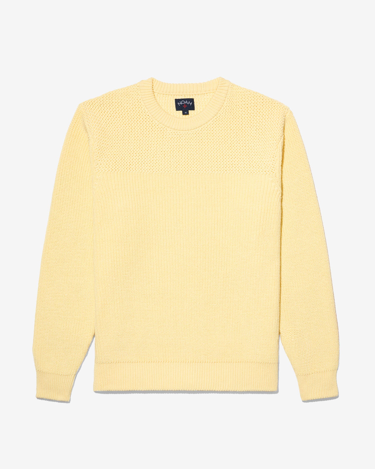 Textured Yoke Sweater