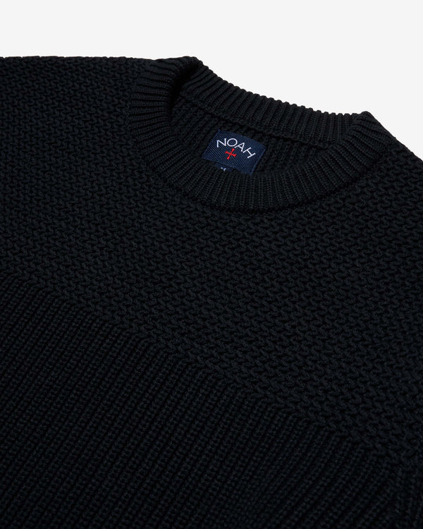 Noah - Textured Yoke Sweater - Detail