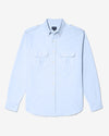 Noah - Officer's Oxford Shirt - Blue - Swatch
