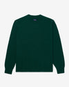 Noah - Classic Shetland Sweater - Forest - Swatch
