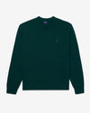 Noah - V-Neck Merino Sweater - Green - Swatch