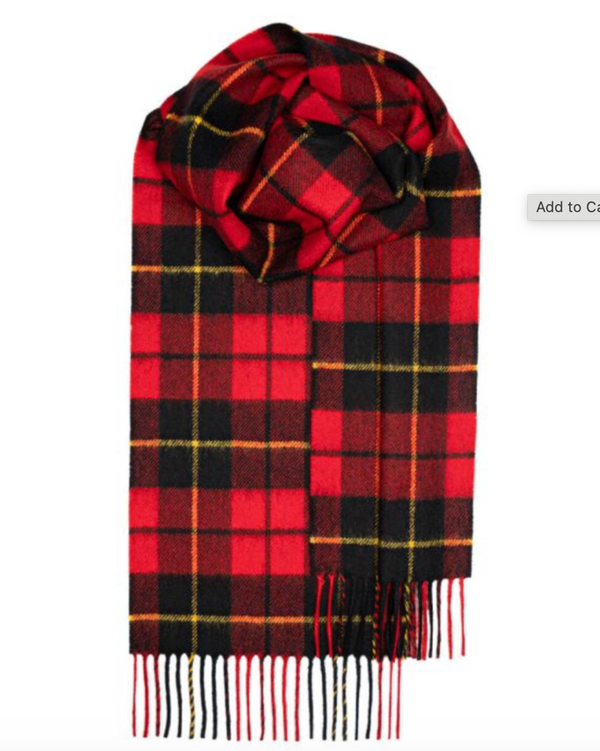 Noah - Wool Scarf - Detail