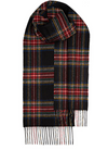 Noah - Wool Scarf - Stewart Black Modern - Swatch