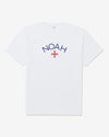 Noah - Core Logo Tee - White - Swatch