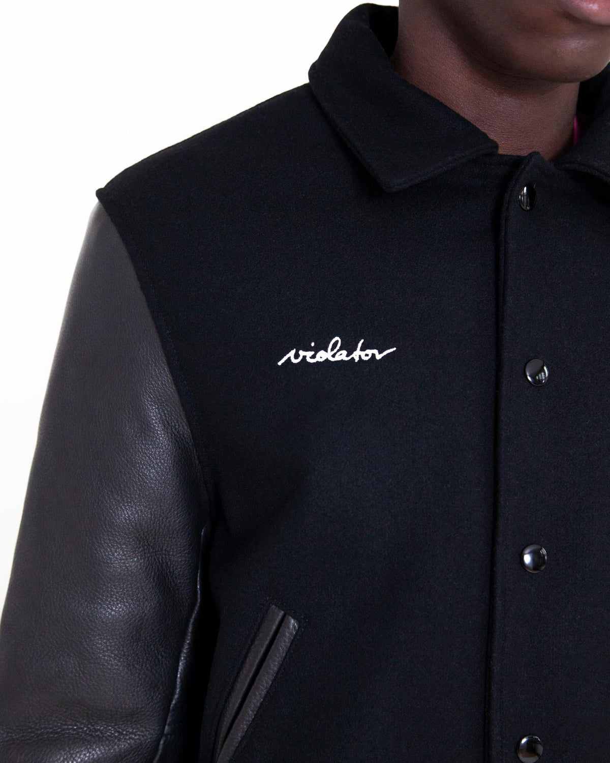 Violator Rose Varsity Jacket