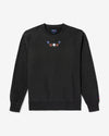 Noah - Embroidered Crewneck - Midnight Green - Swatch
