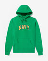 Noah - Navy Hoodie - Kelly Green - Swatch