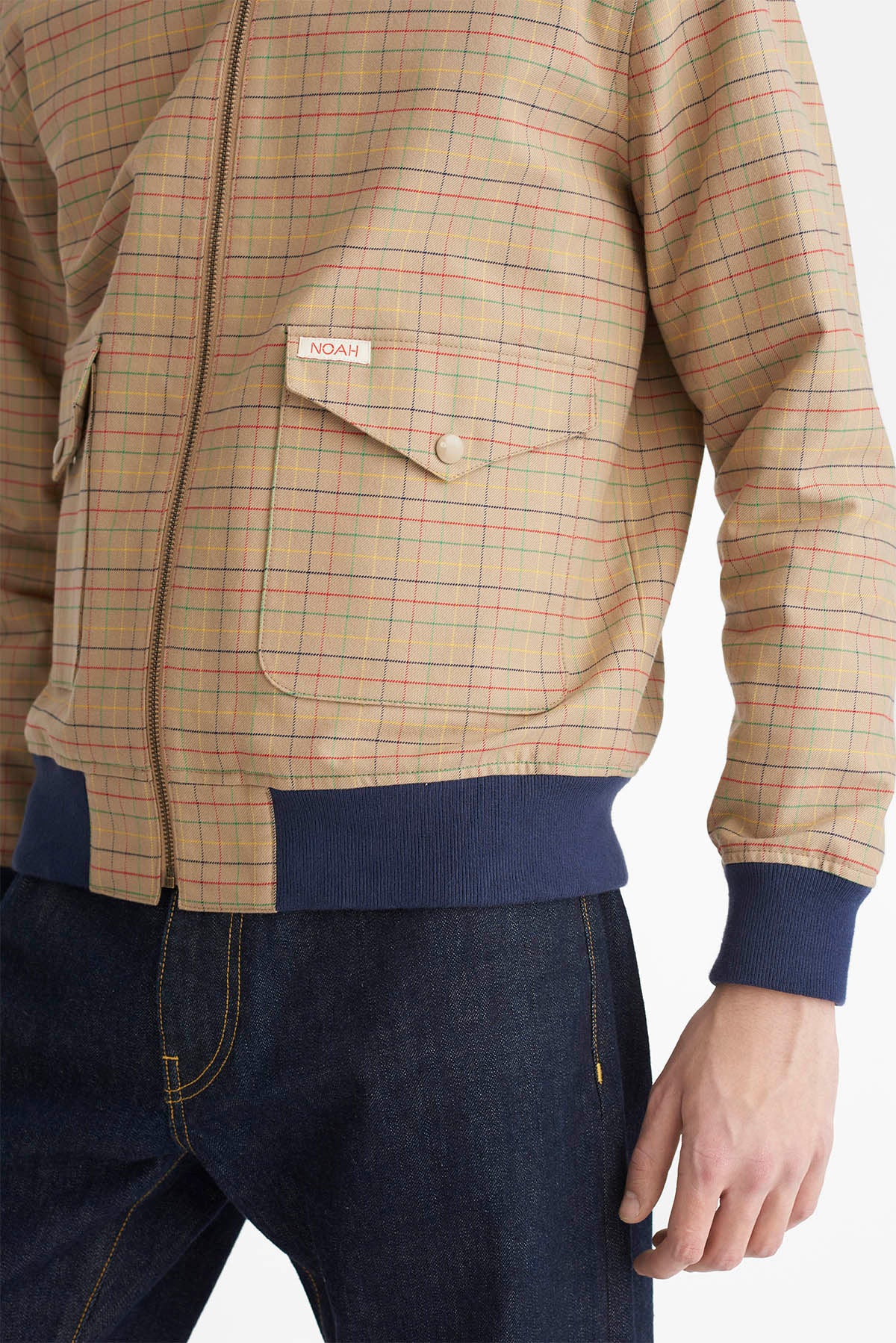 Utility Twill Bomber Jacket