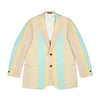 Noah - Linen Blazer - Gold Combo - Swatch
